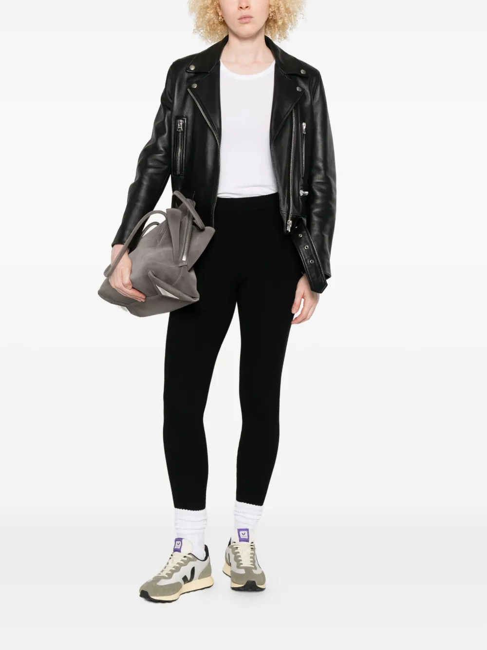 P.A.R.O.S.H. Wollen legging Zwart