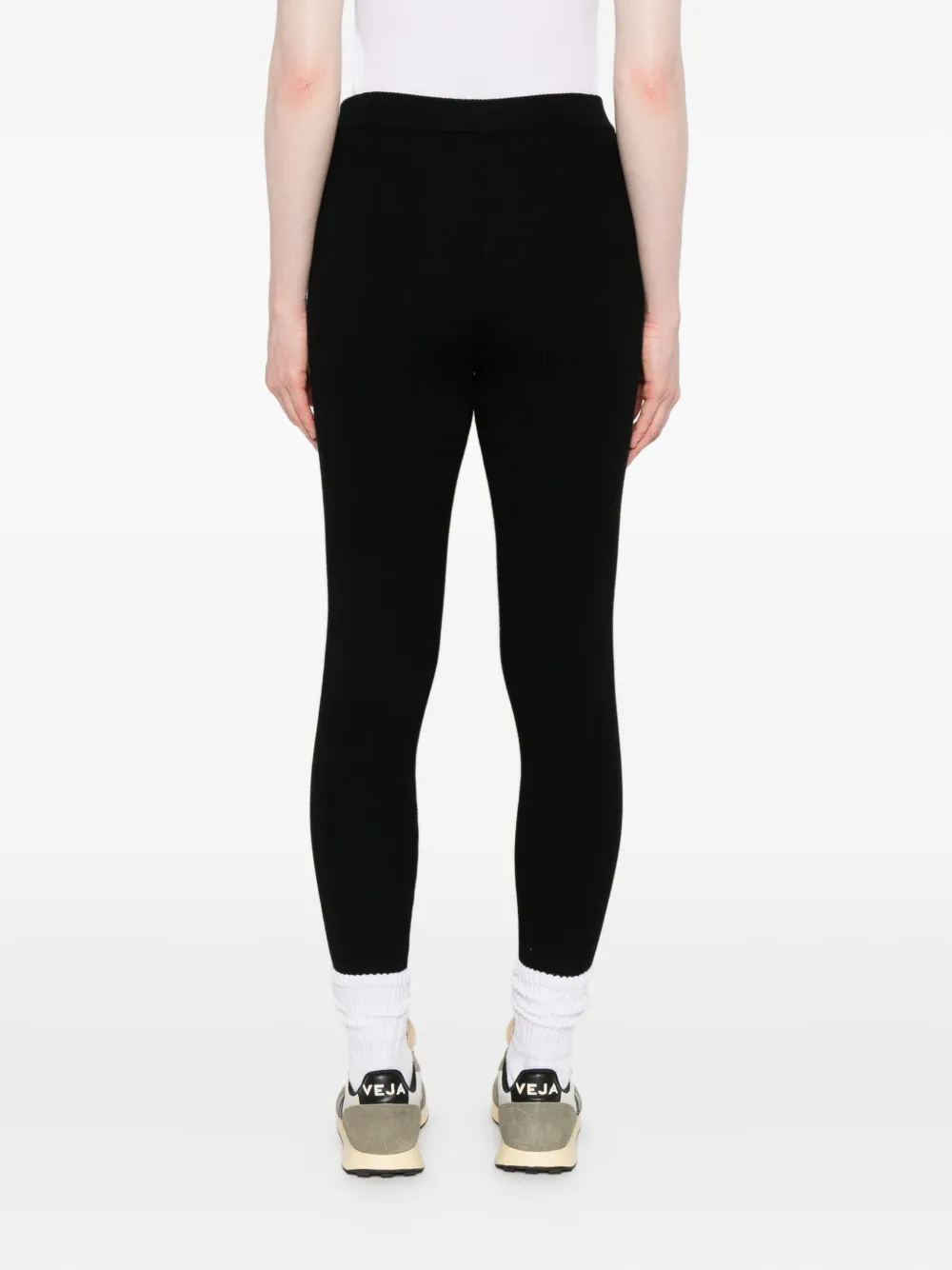 P.A.R.O.S.H. Wollen legging Zwart