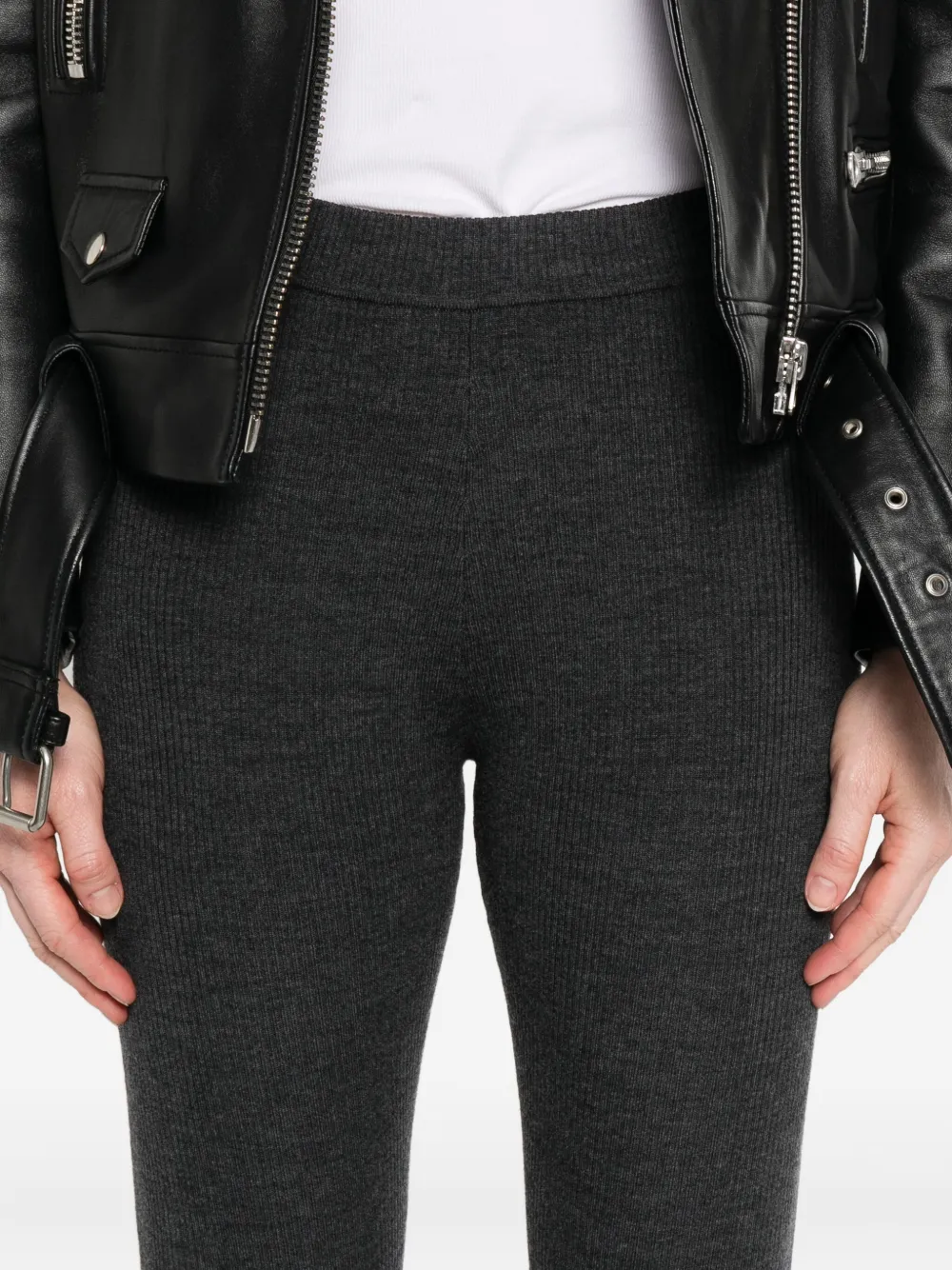 P.A.R.O.S.H. Wollen legging Grijs