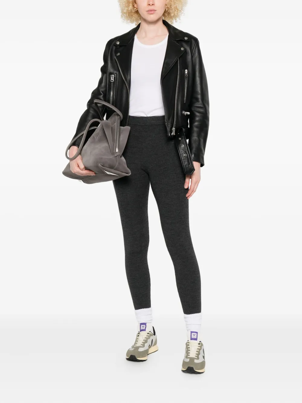 P.A.R.O.S.H. Wollen legging Grijs