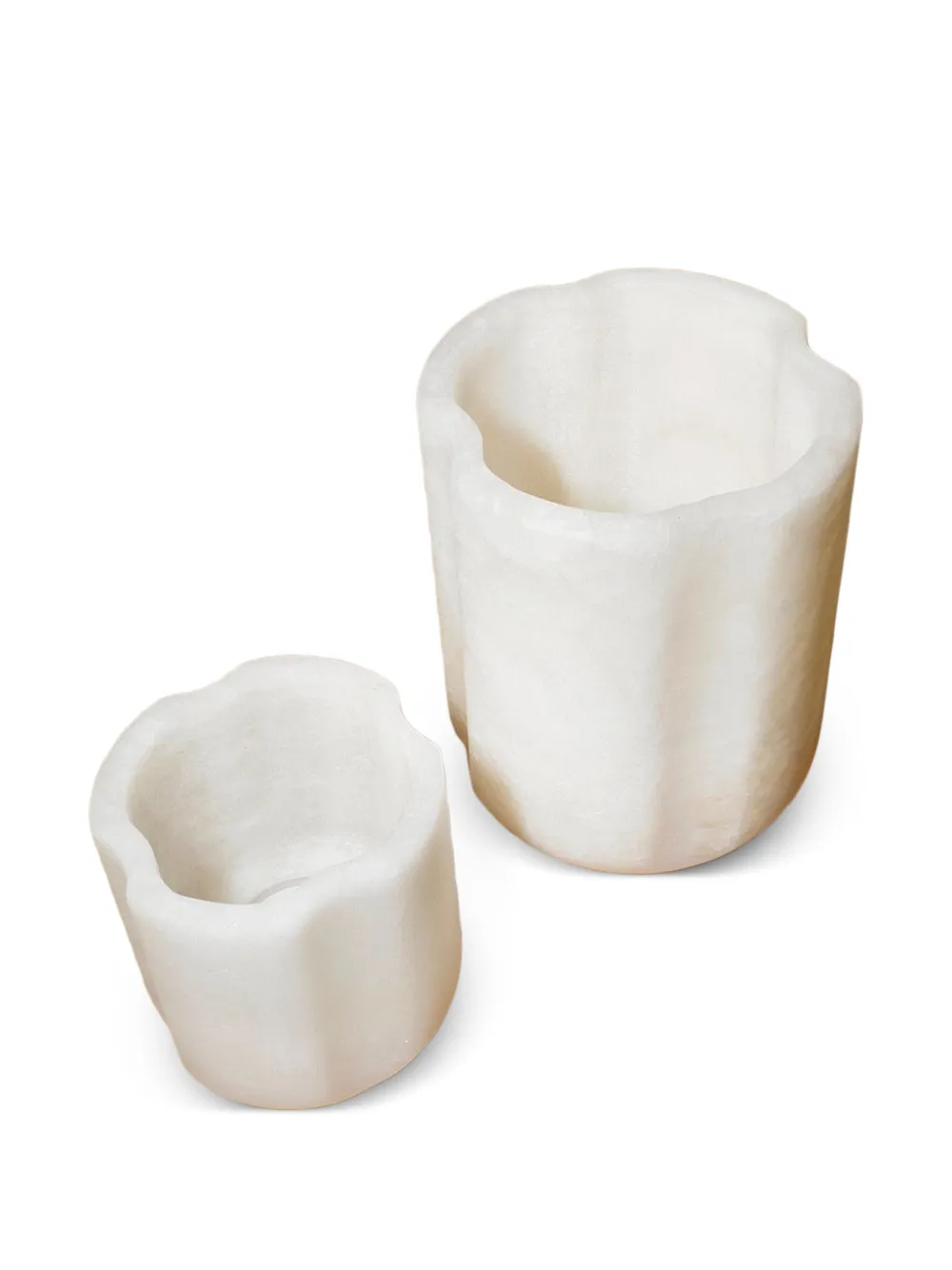  Editions Milano Small Arch Candle Holder (9cm X 7.5cm) - White 