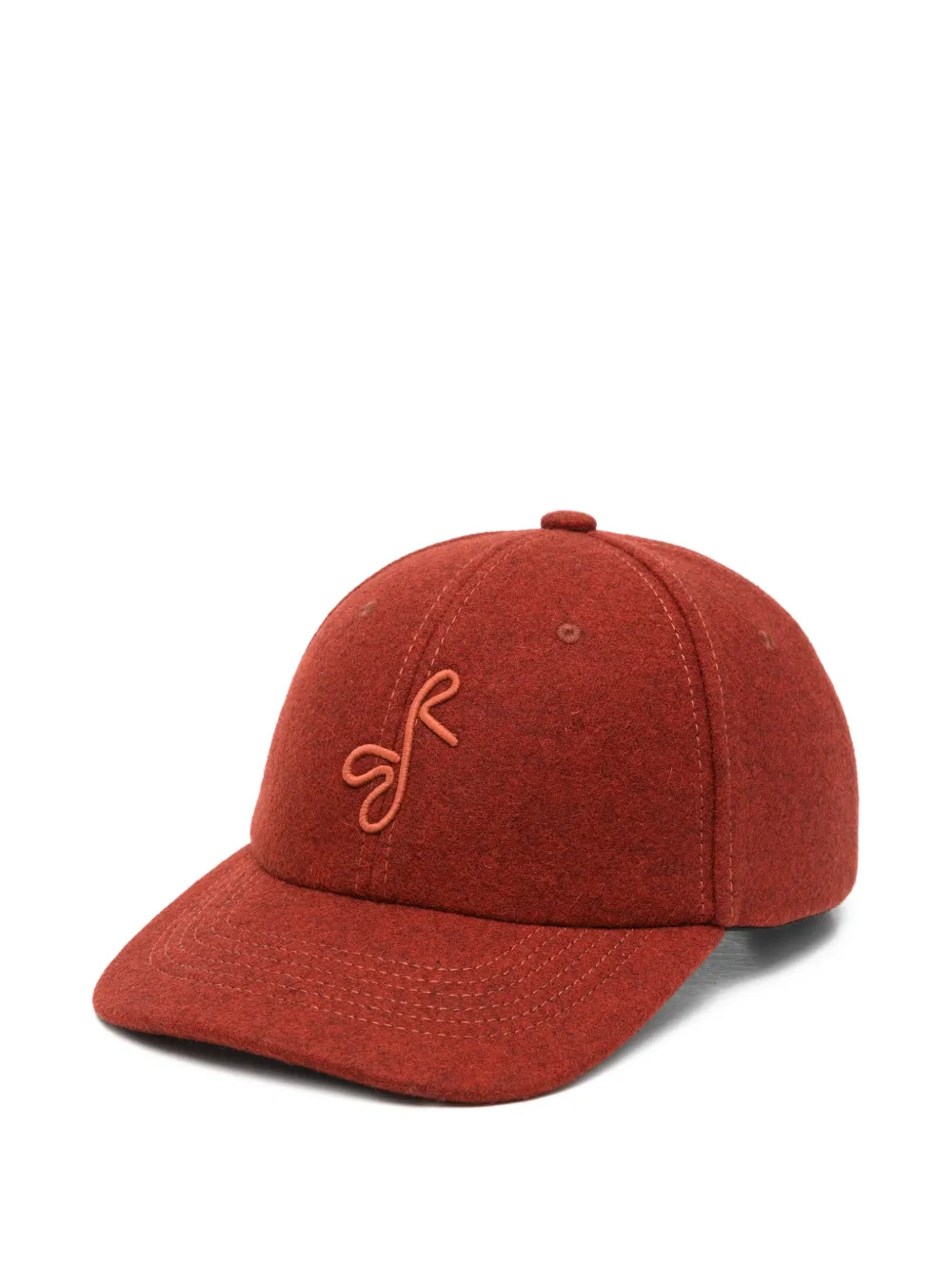 Ruslan Baginskiy embroidered baseball cap - Rosso
