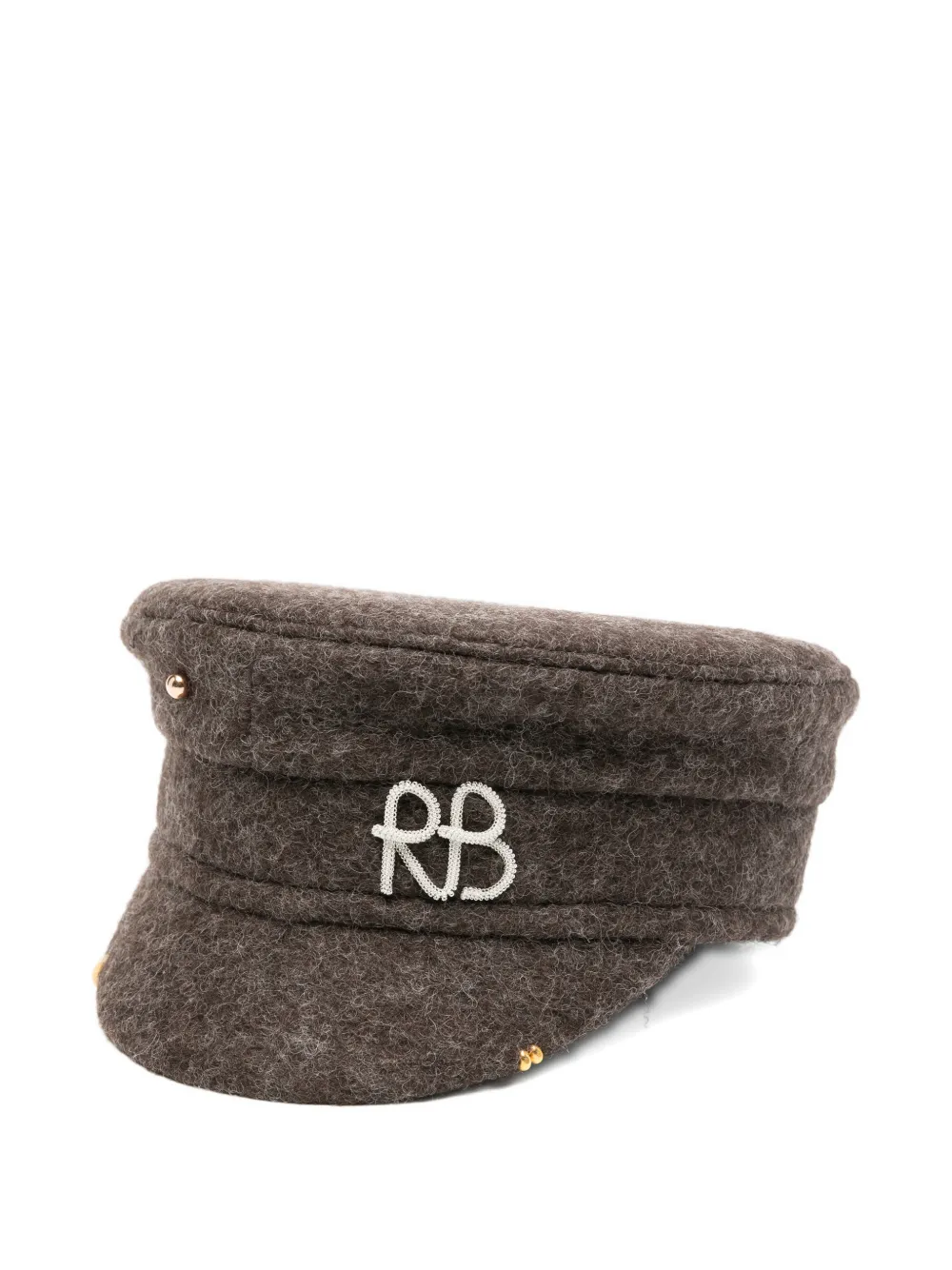 Ruslan Baginskiy logo-detail hat - Marrone