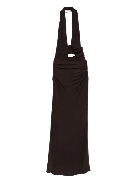 Christopher Esber draped cut-out maxi dress