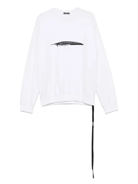 Ann Demeulemeester Moletom de algodão