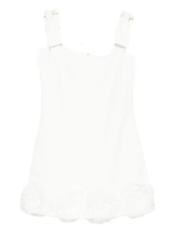self-portrait ノースリーブドレス ホワイト Self-Portrait ノースリーブ ドレス | ホワイト | FARFETCH JP