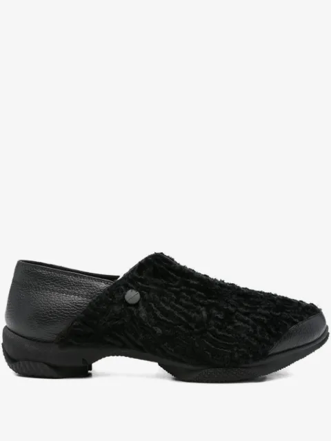 Kiko Kostadinov Vig textured slip-on loafers