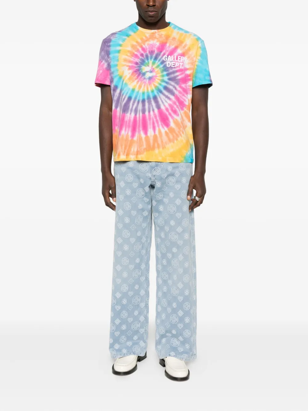 GALLERY DEPT. Souvenir tie-dye T-shirt - Blauw