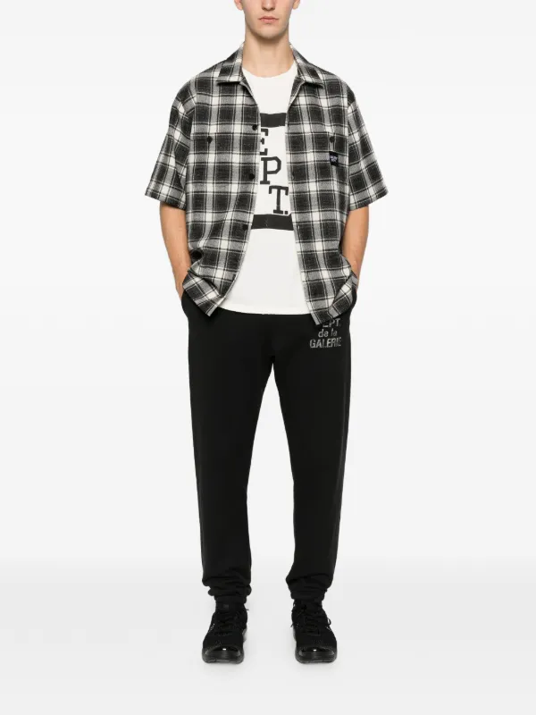 GALLERY DEPT. graphic-print Track Pants | Black | FARFETCH RO