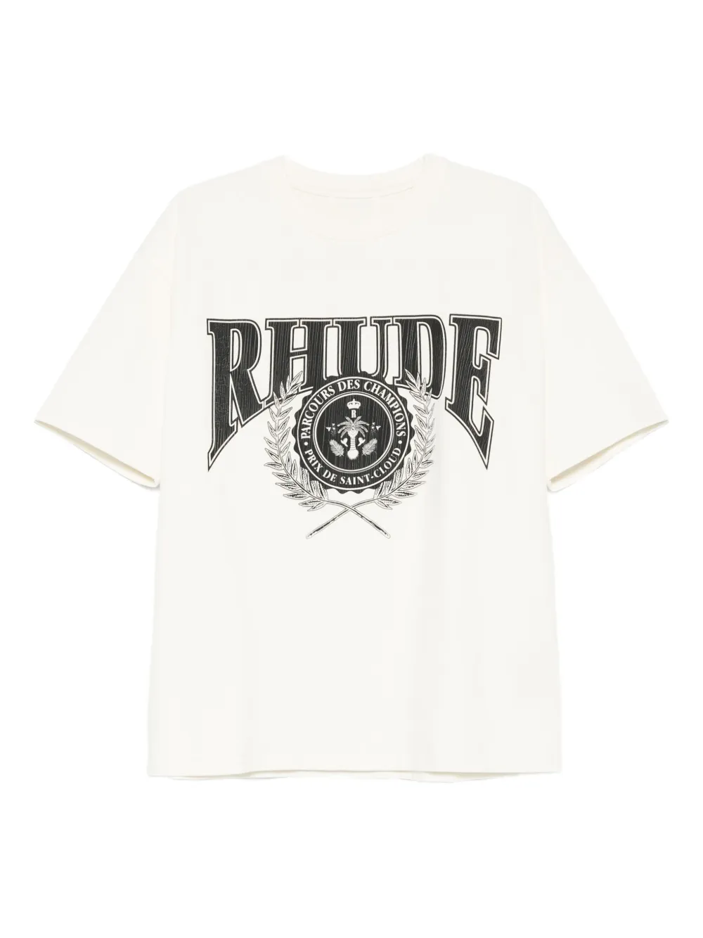 RHUDE playera Parcours Des Saint-Cloud | blanco | Image 1