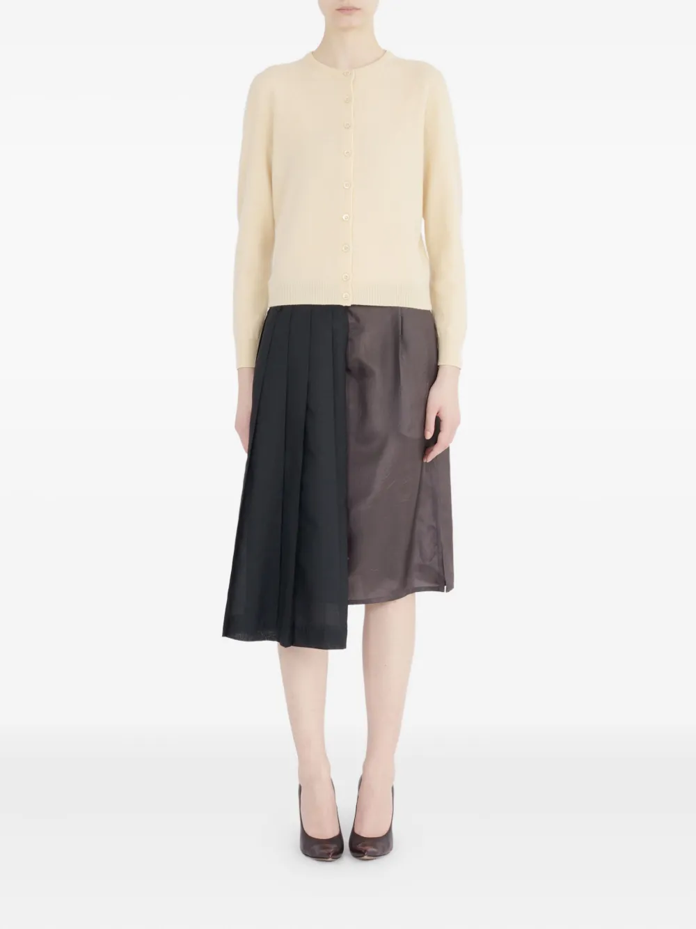 Maison Margiela Vest van scheerwol Beige