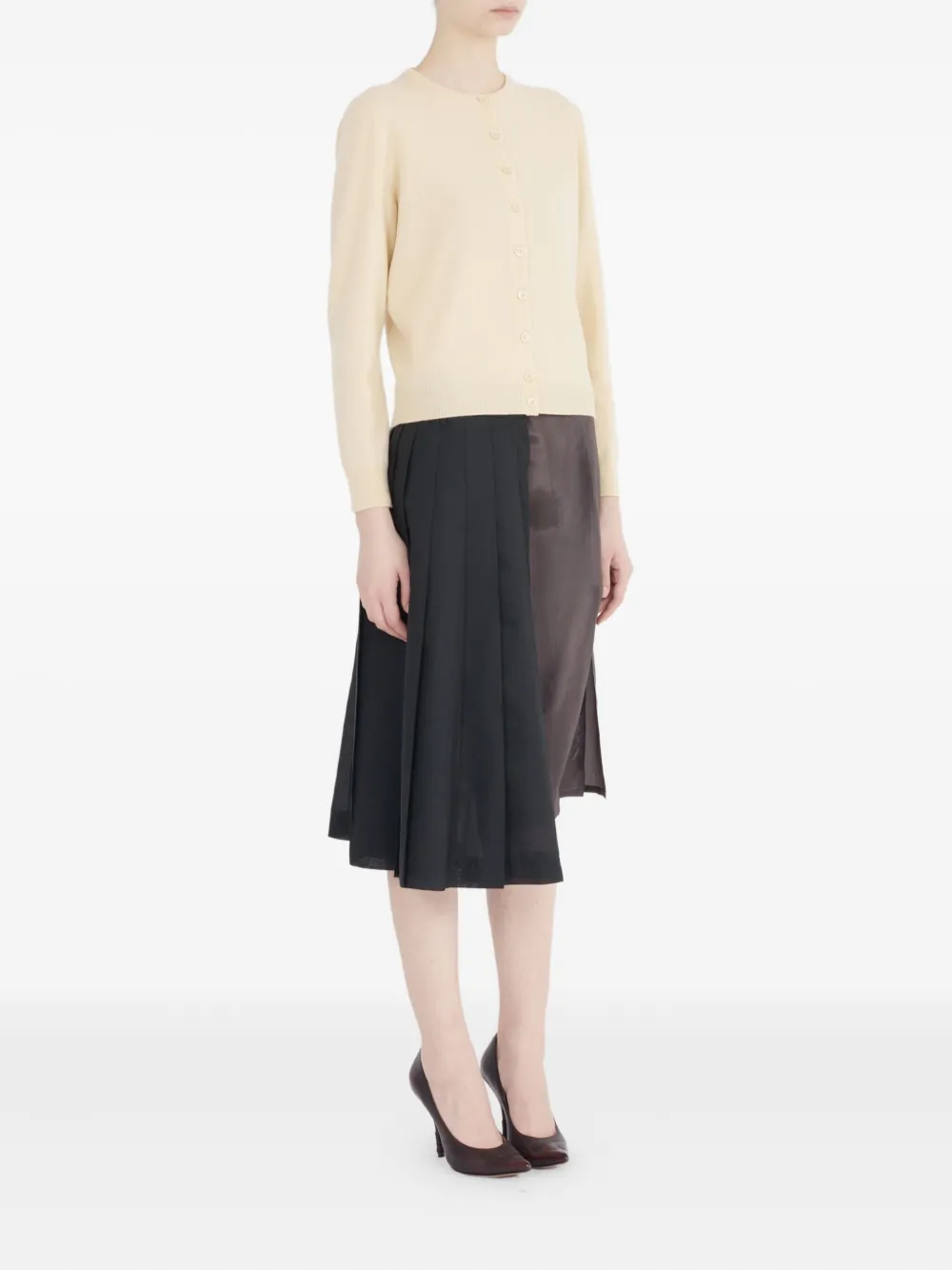 Maison Margiela Vest van scheerwol Beige