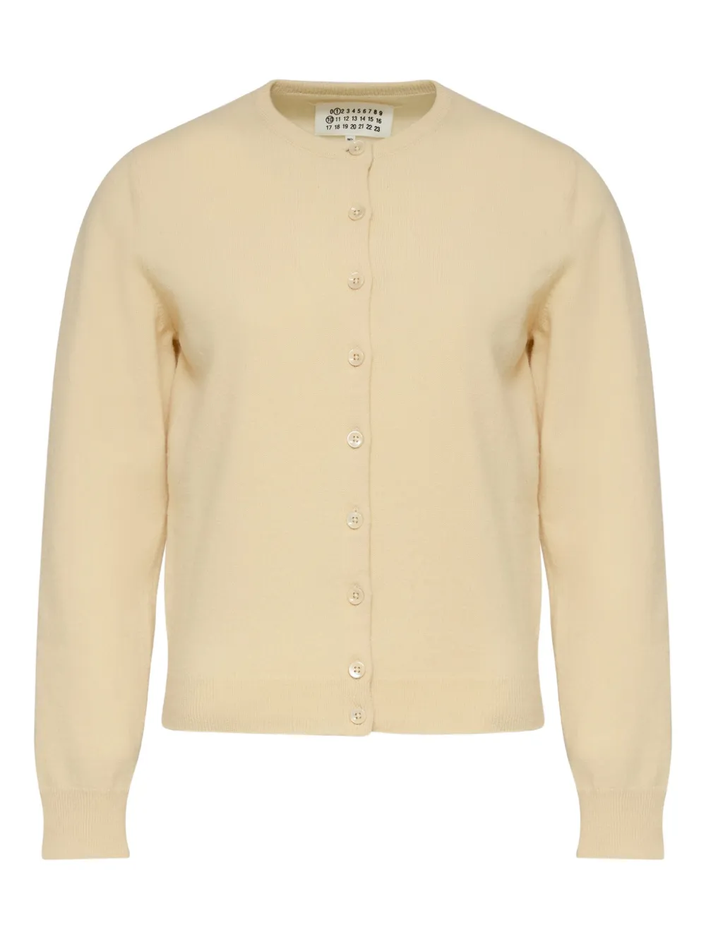 Maison Margiela Vest van scheerwol Beige