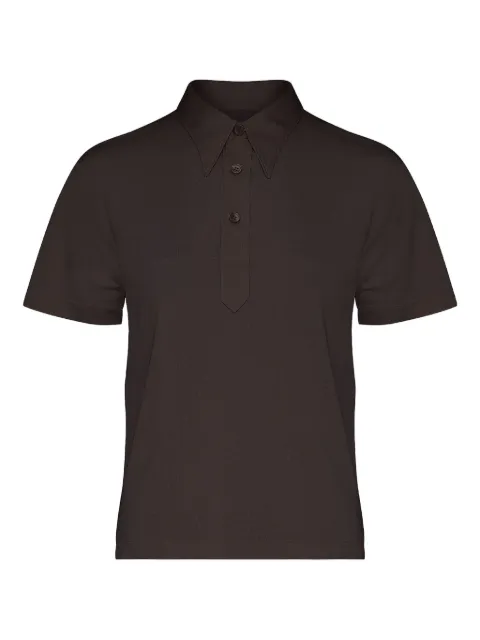 Maison Margiela three-button polo top