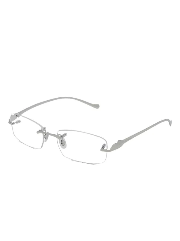 Cartier Eyewear Panthère De Cartier Glasses Silver FARFETCH PH