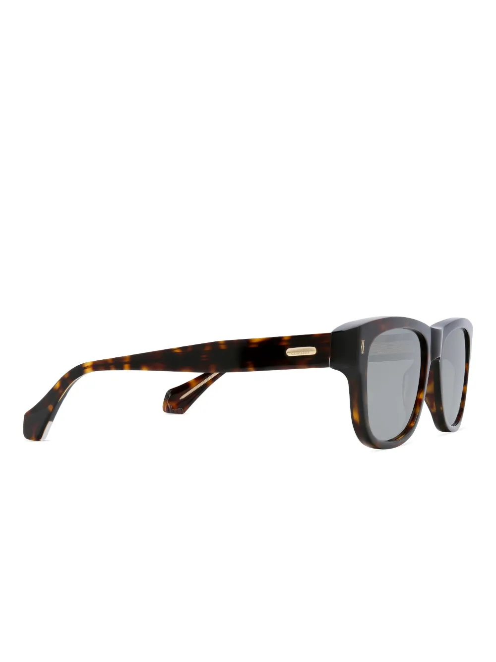 Cartier Eyewear Zonnebril met schildpadschild-effect Bruin