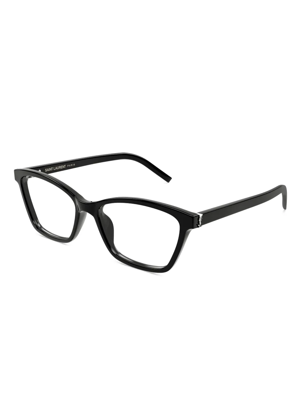 Saint Laurent rectangle-frame glasses | Black | Image 1