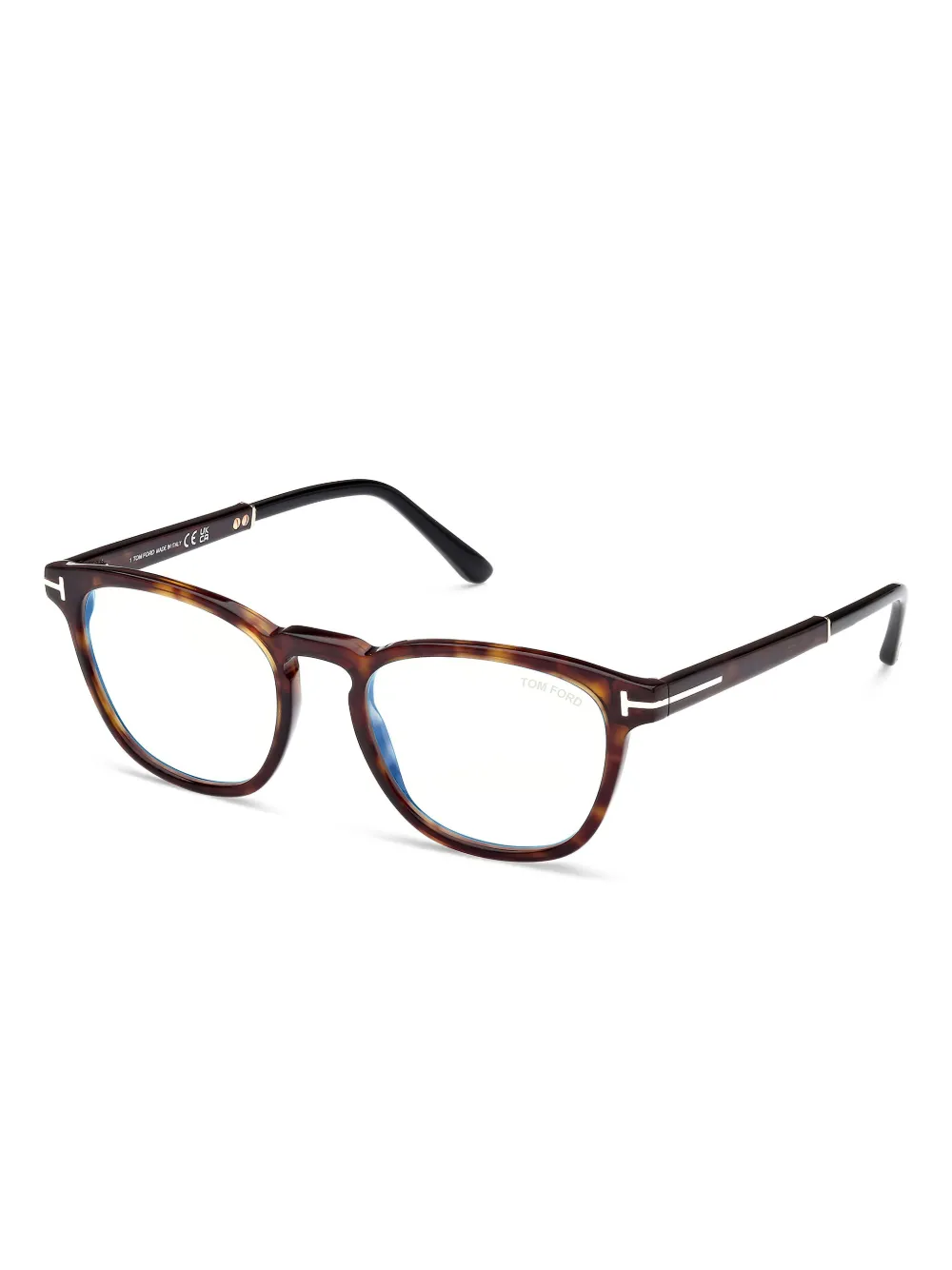 TOM FORD tortoiseshell-effect glasses | Men | Image 2