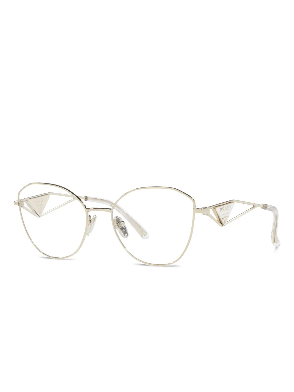 Prada Eyewear geometric-frame glasses | Image 2