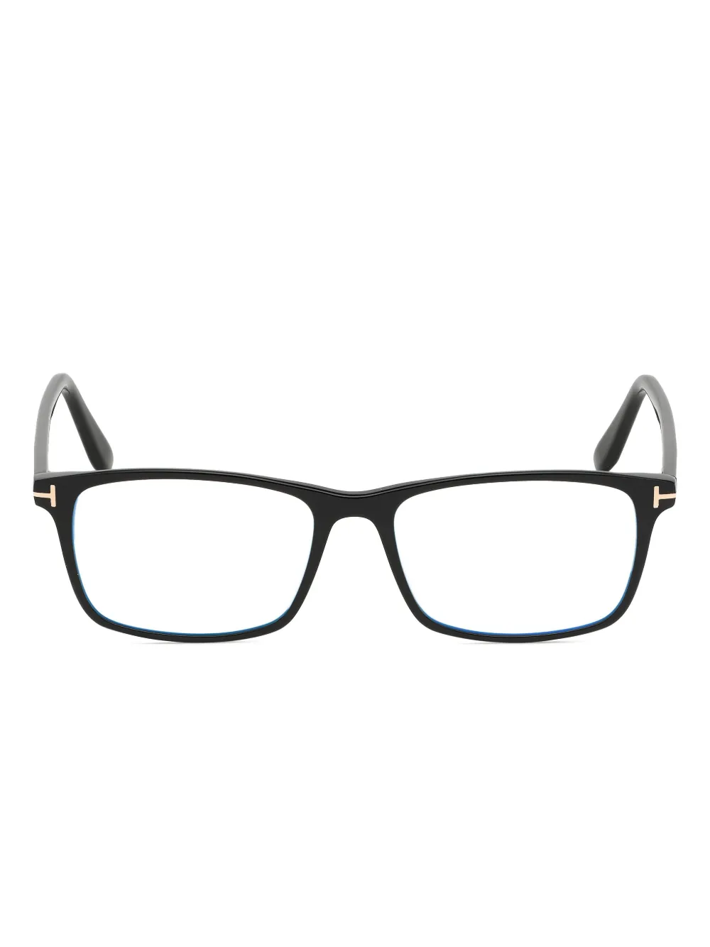 TOM FORD rectangle-frame glasses | Black | Image 1