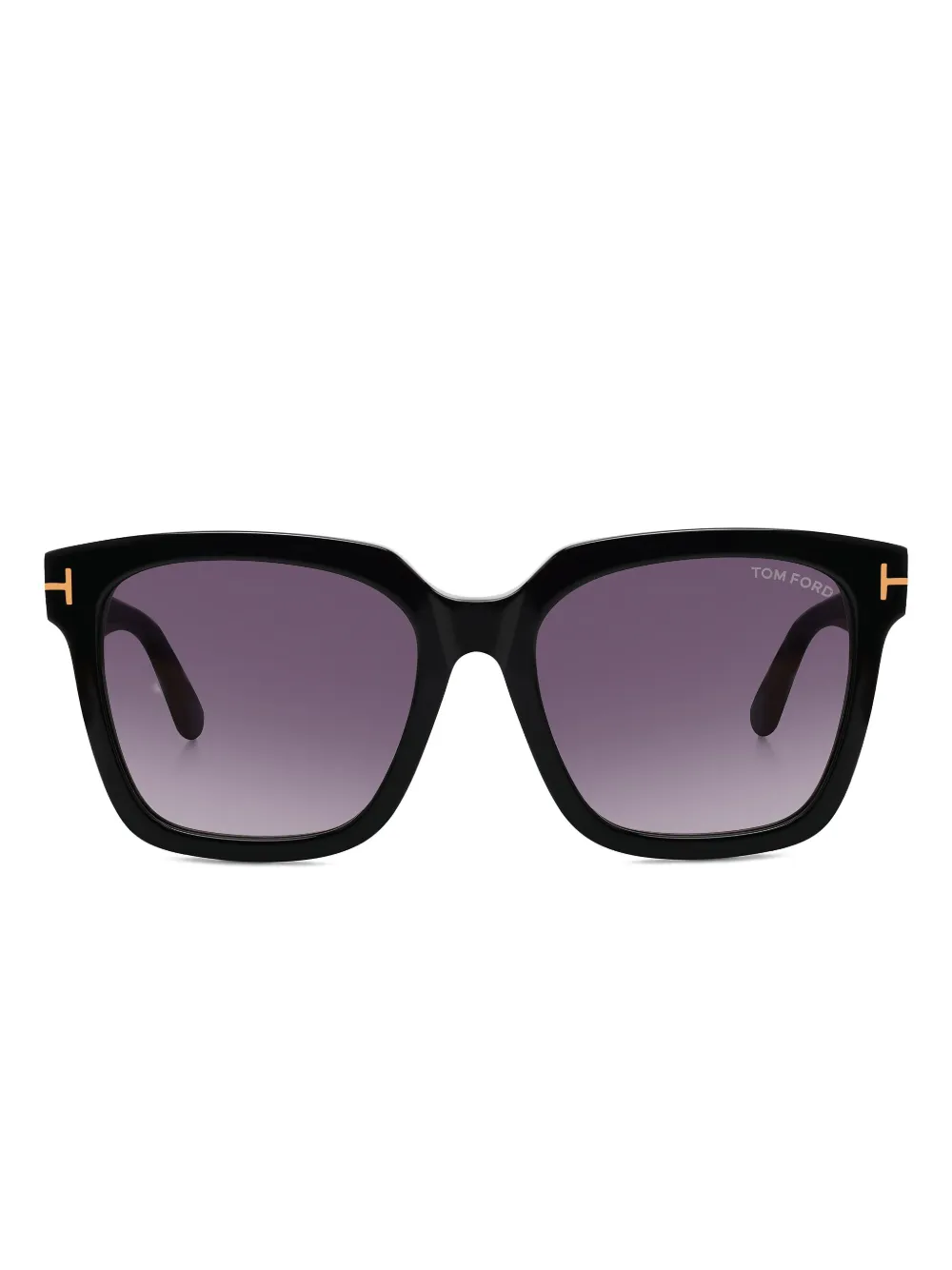TOM FORD oversize-frame sunglasses Zwart