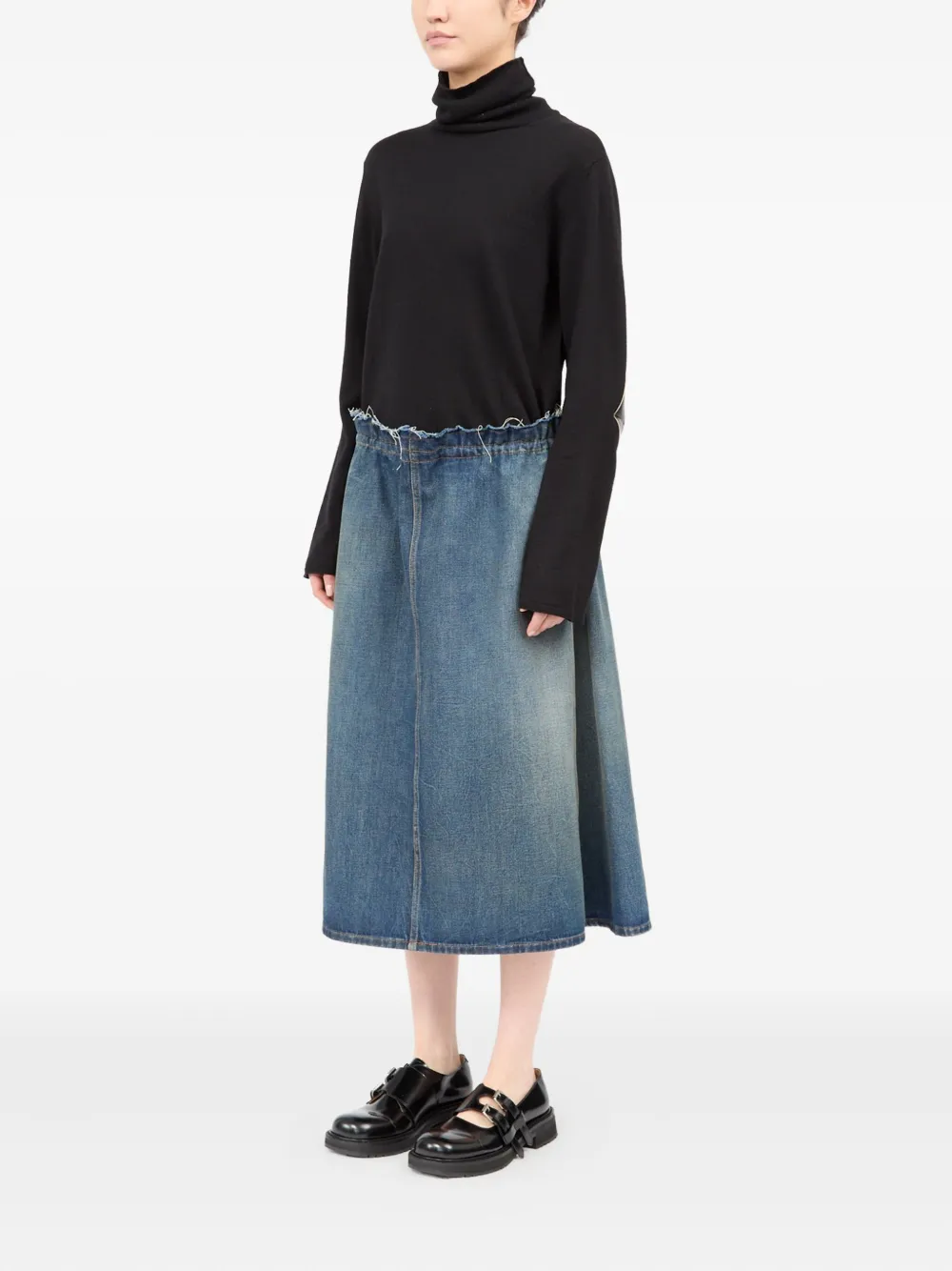 MM6 Maison Margiela Denim rok Blauw