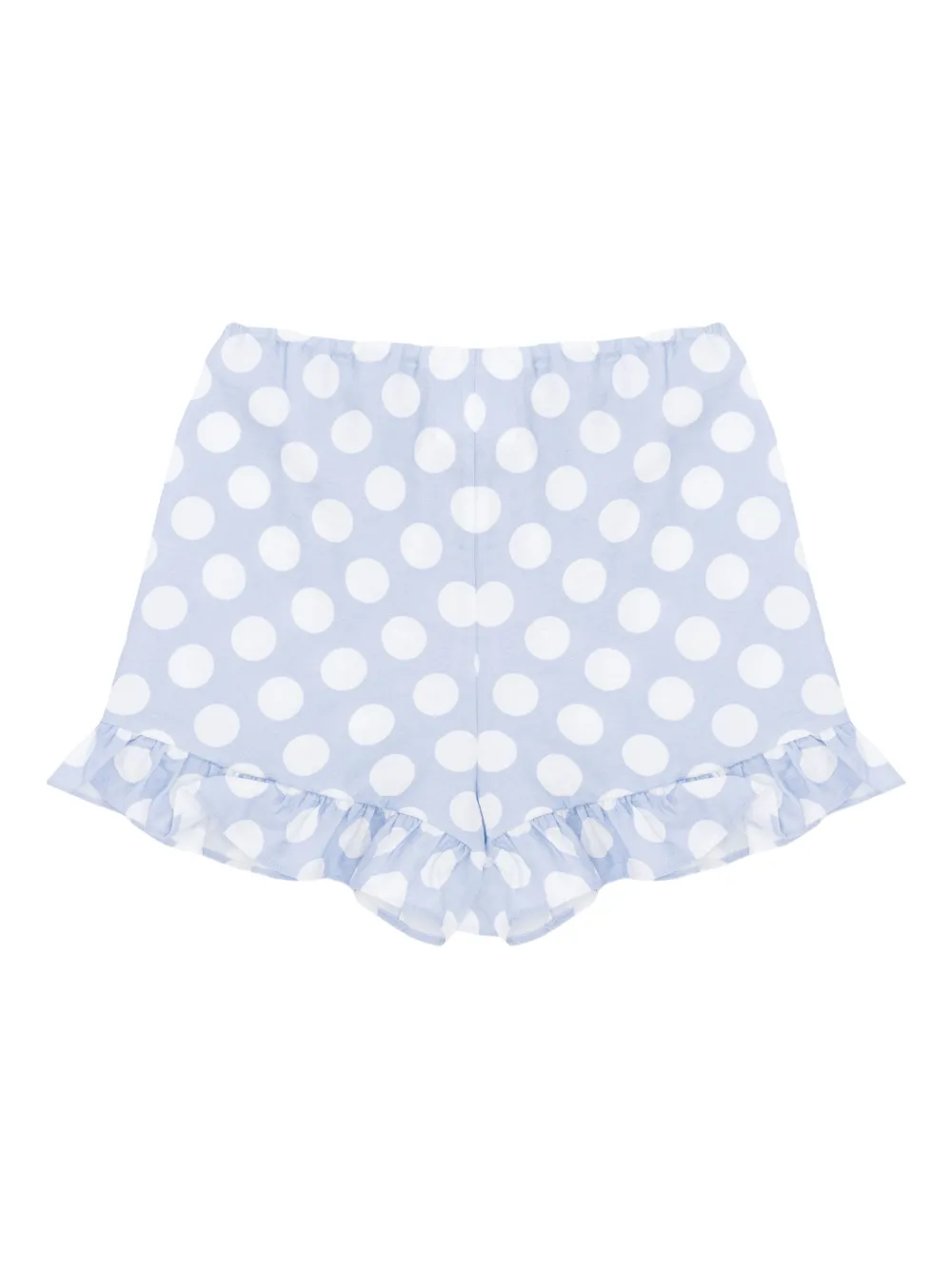 Sleeper dot-print ruffled shorts | azul | Image 1