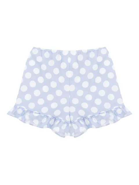 Sleeper dotted ruffled shorts