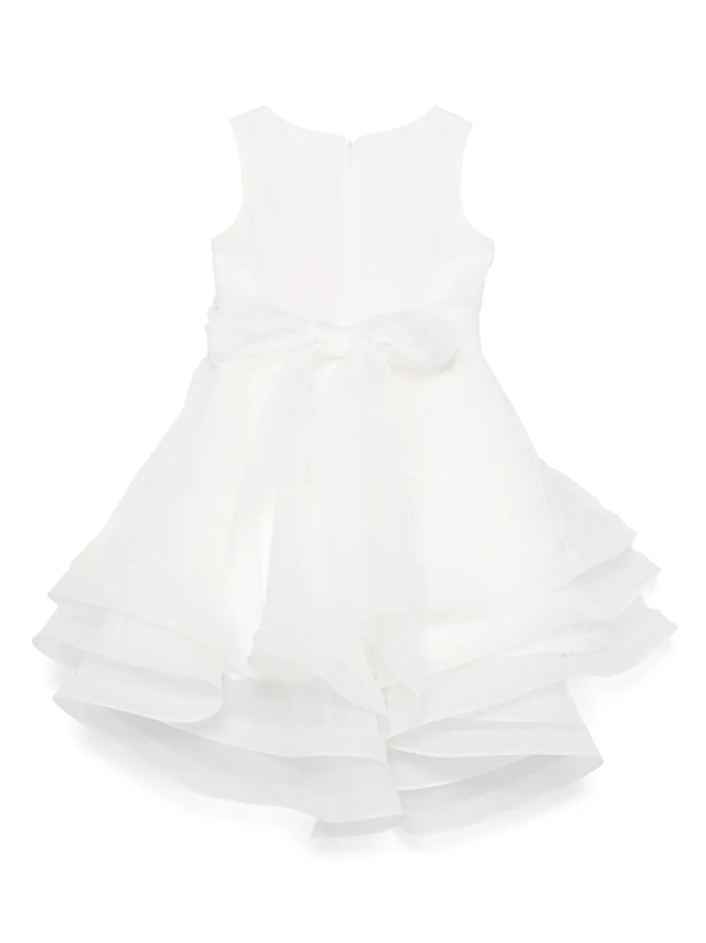 Shop Mimilù Floral-appliqué Dress