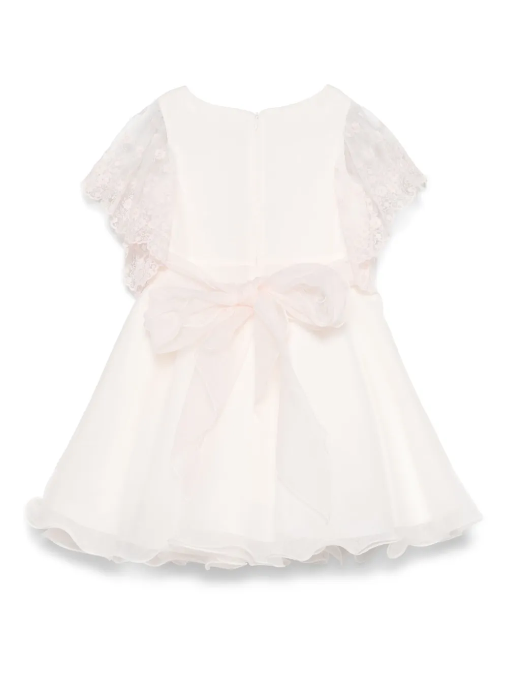 Shop Mimilù Floral-appliqué Dress