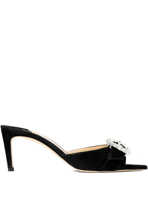 Jimmy Choo Caia 晶饰中跟凉鞋（6.5厘米）