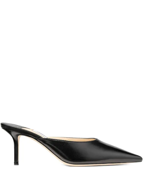 Jimmy Choo 65mm Rav leather mules