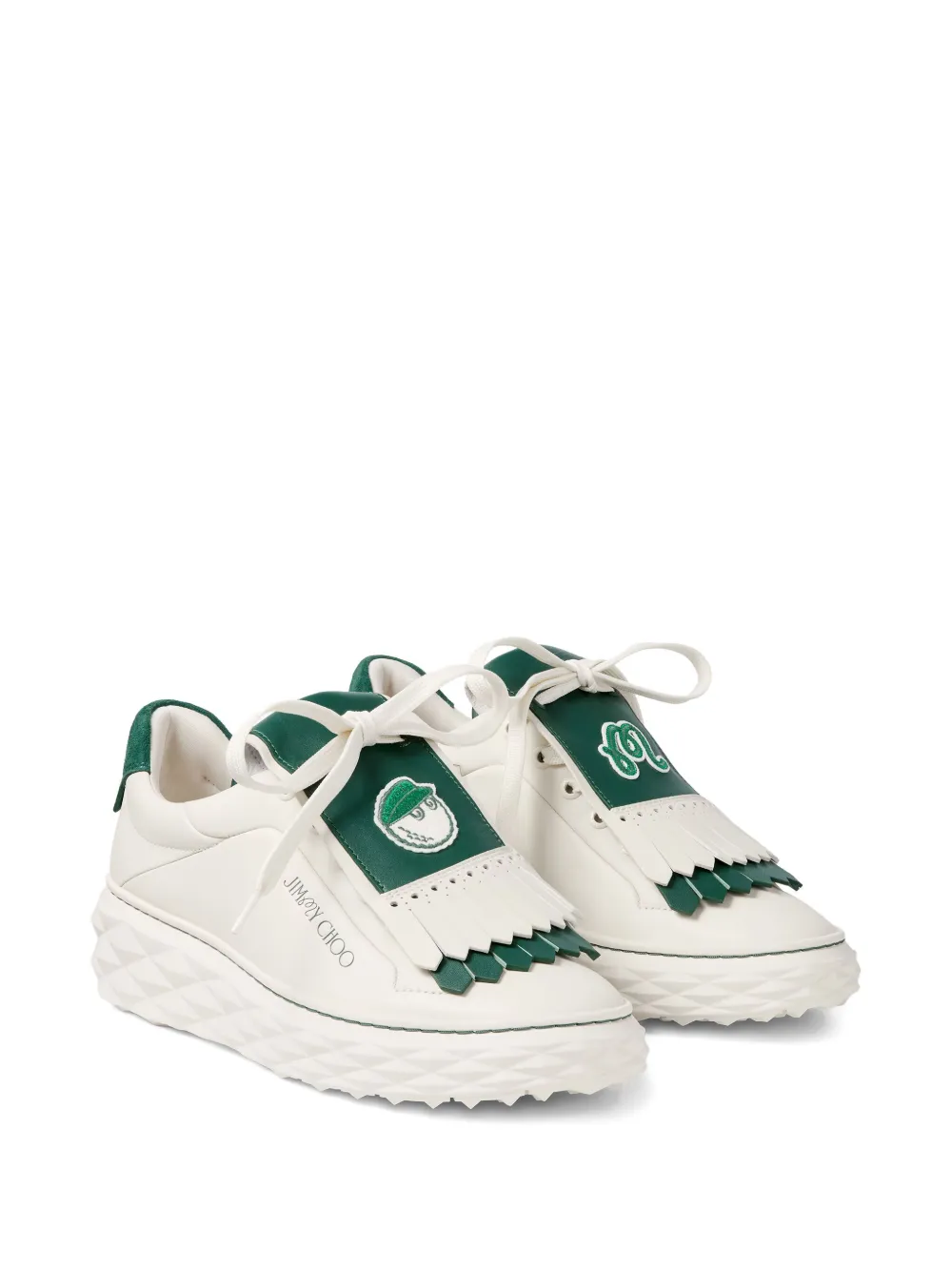 Jimmy Choo platåsneakers i läder | Låga sneakers | Image 2