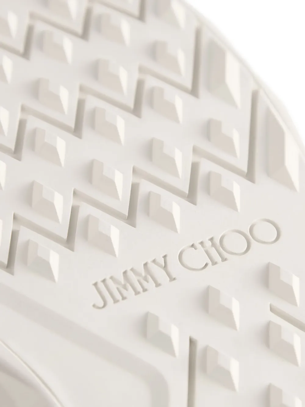 Jimmy Choo platform leather sneakers White