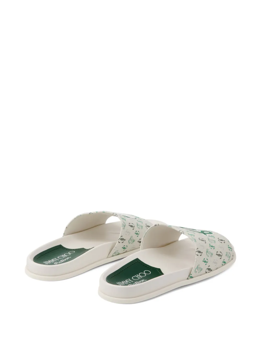Jimmy Choo x Malbon graphic-print slides | Image 2