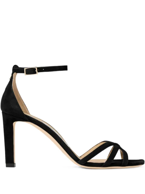 Jimmy Choo 85mm Kelsi suede sandals