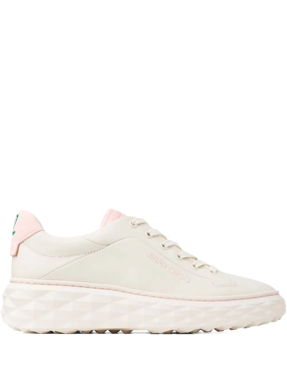 Jimmy Choo x Malbon 2.0 Diamond F low-top sneakers Neutrals