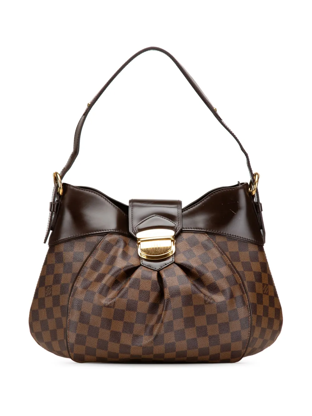 Louis Vuitton Pre-Owned 2009 Damier Ebene Sistina PM shoulder bag - Louis Vuitton Pre-Owned 2009 Damier Ebene Sistina PM shoulder bag -