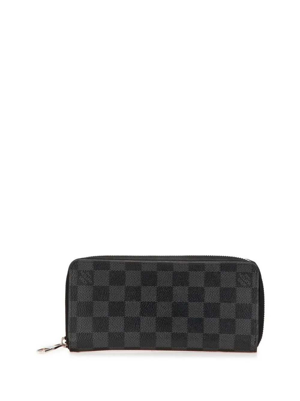 Louis Vuitton Pre-Owned 2019 Damier Graphite Vertical Zippy Wallet long wallets | Black | Image 1