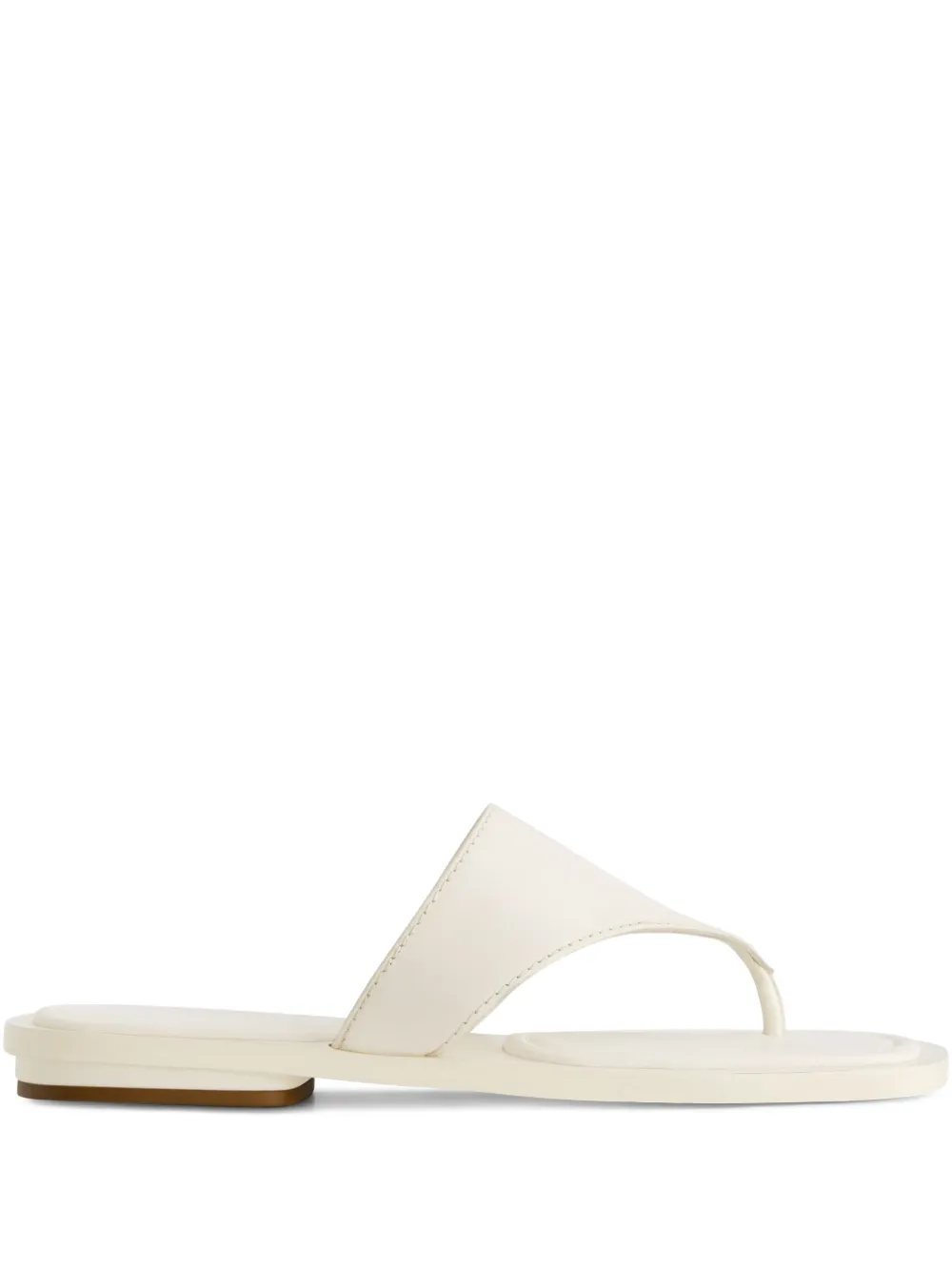 Bernardo thong slide sandals White