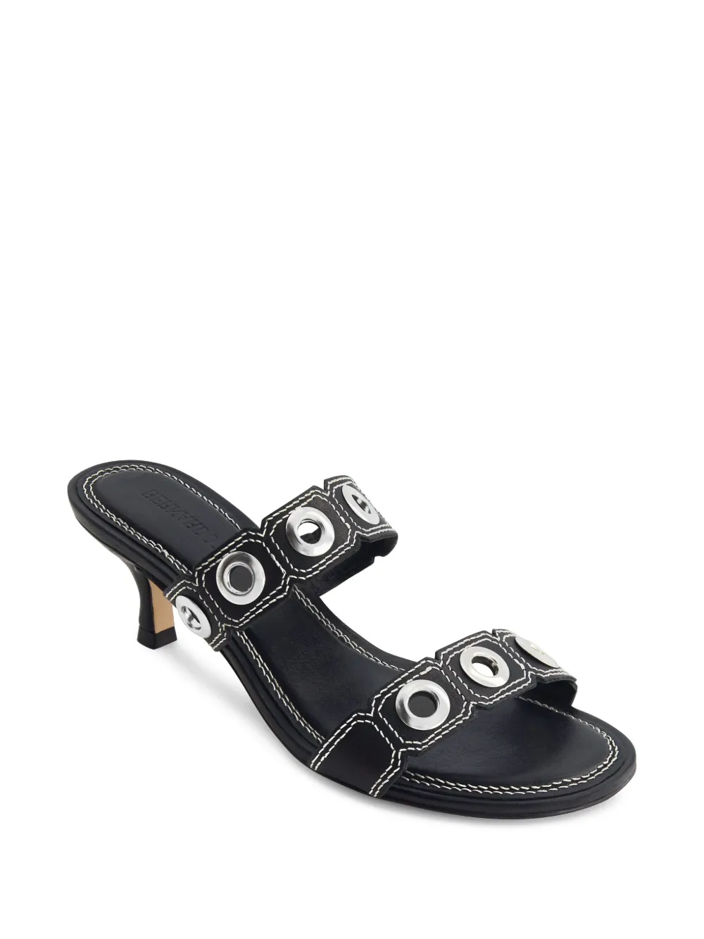 Bernardo 55mm Patra eyelet-embellished sandals Black