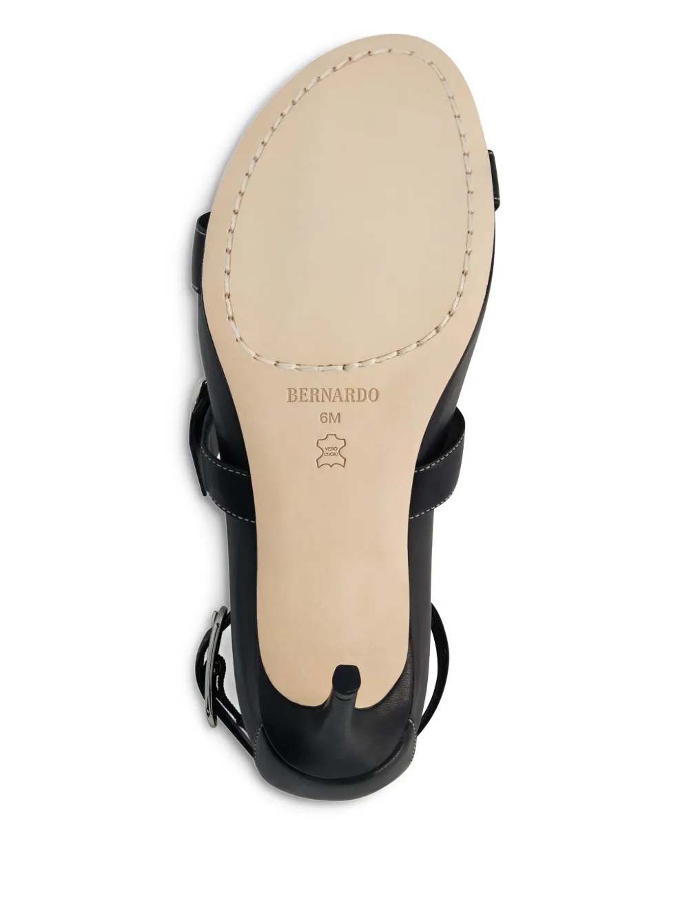 Bernardo 70mm Castel buckle-strap sandals Black