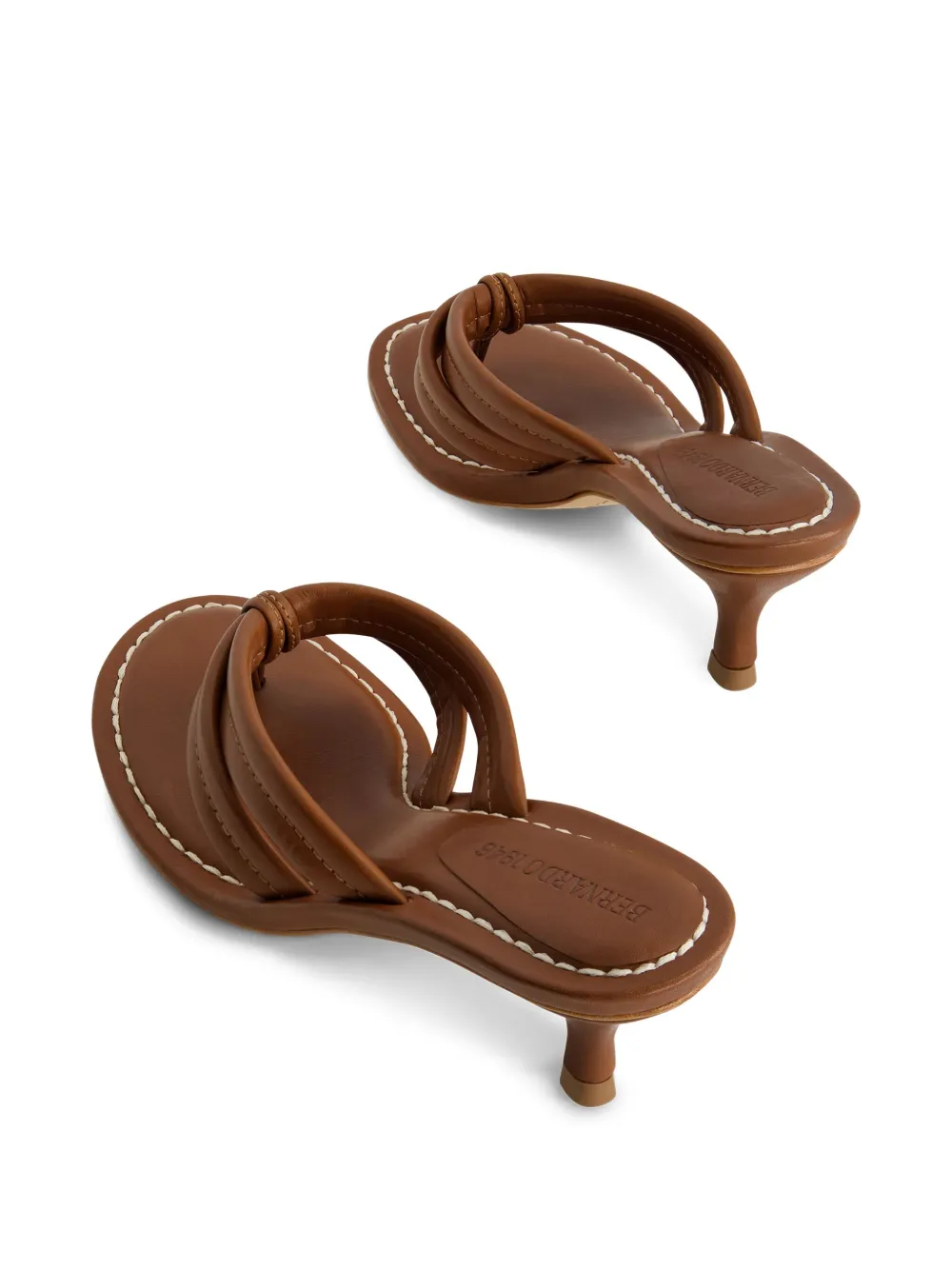Bernardo 55 Miami strappy sandals Brown