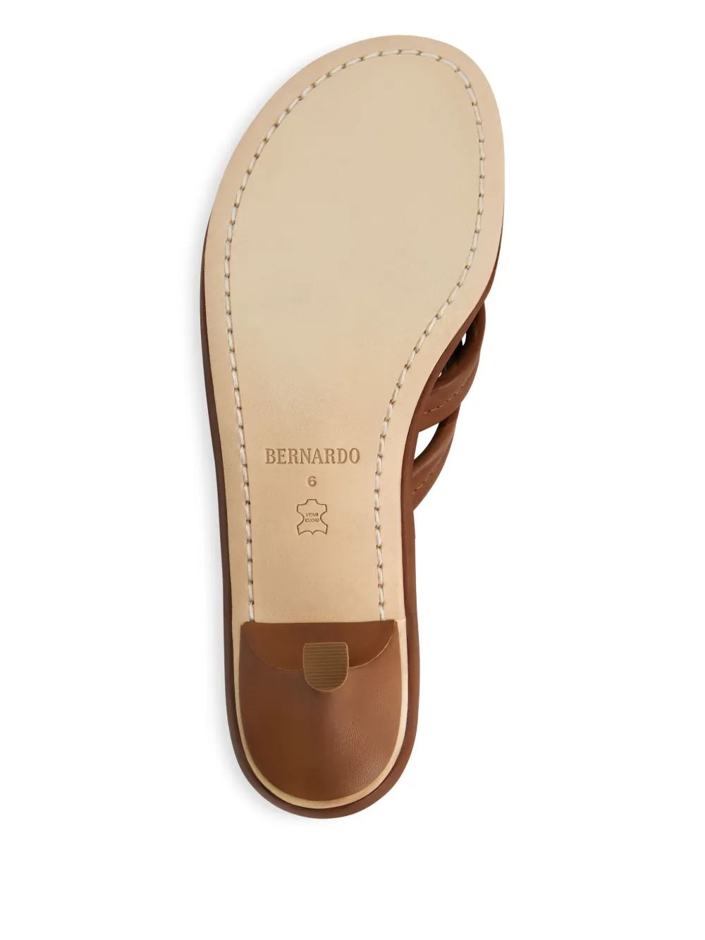 Bernardo 55 Miami strappy sandals Brown