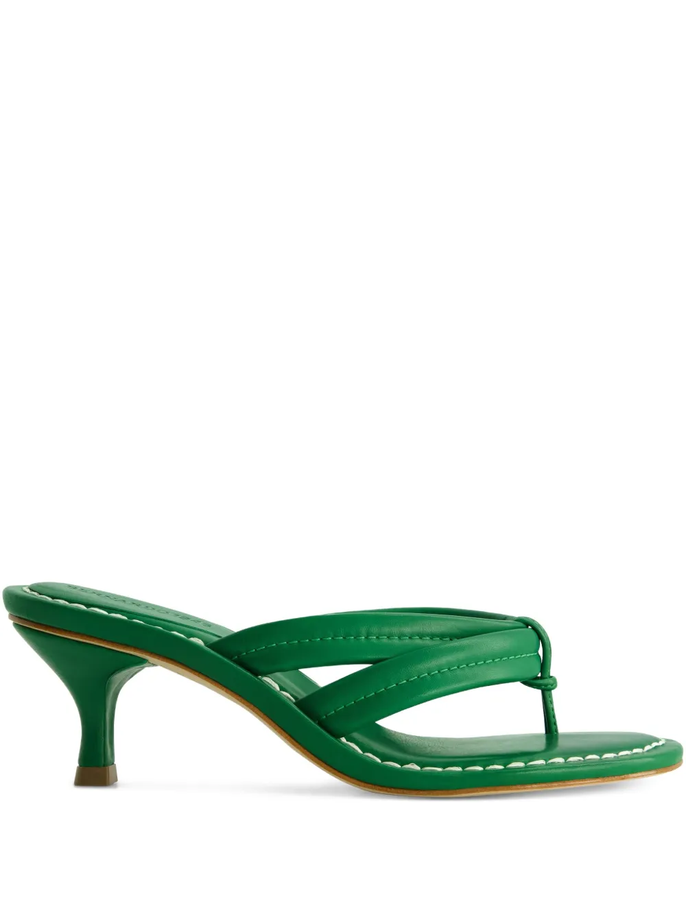 Bernardo 55 Miami strappy sandals Green