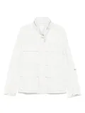 Ten C zip-up bomber jacket - White