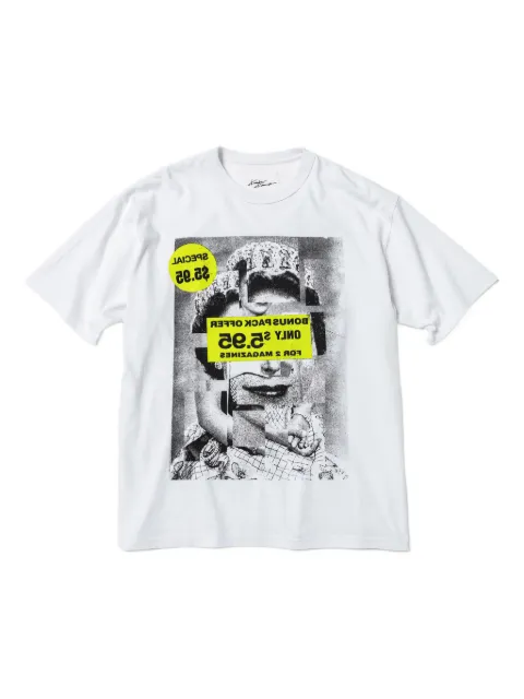 BEAMS PLUS x LN-CC graphic-print short-sleeve T-shirt