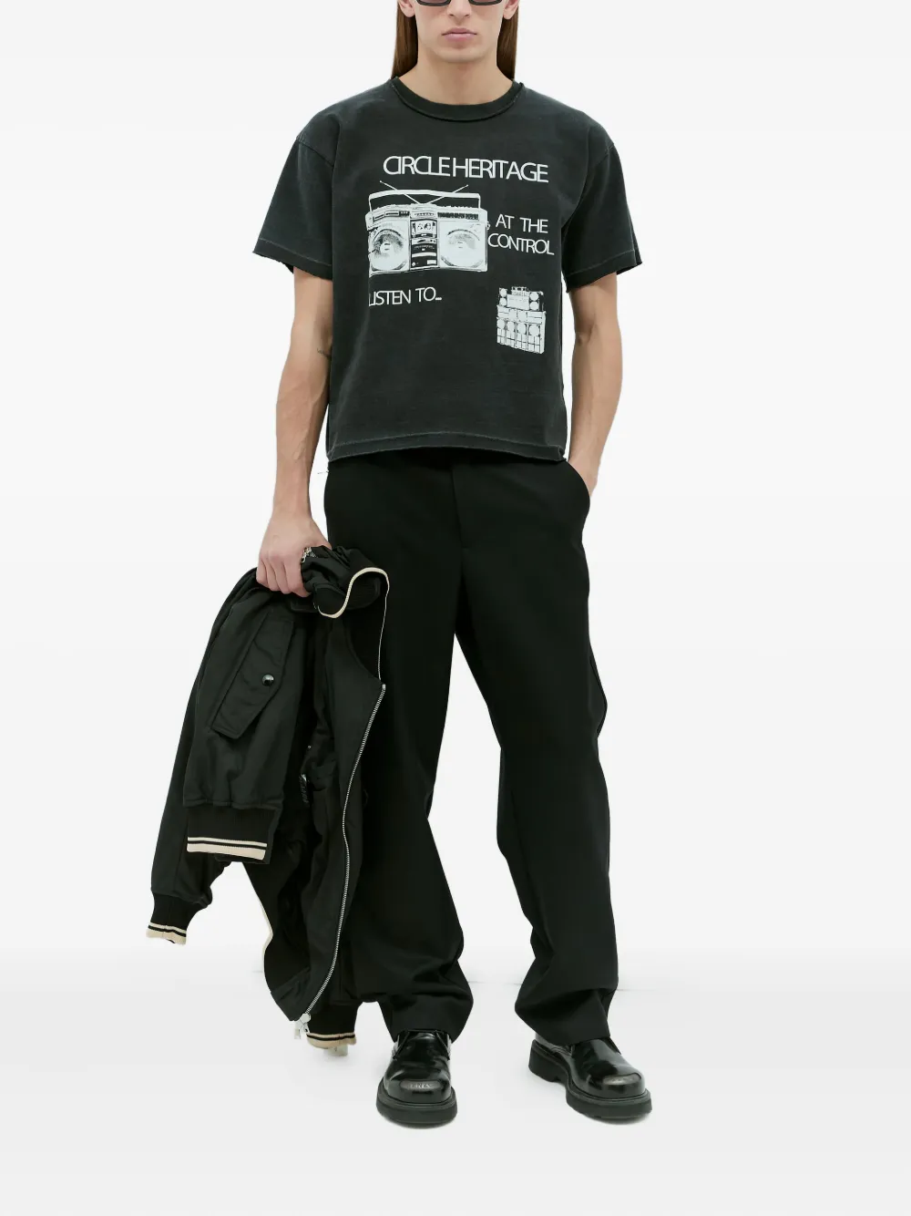 CIRCLE HERITAGE Boombox T-shirt | T-Shirts | Image 2