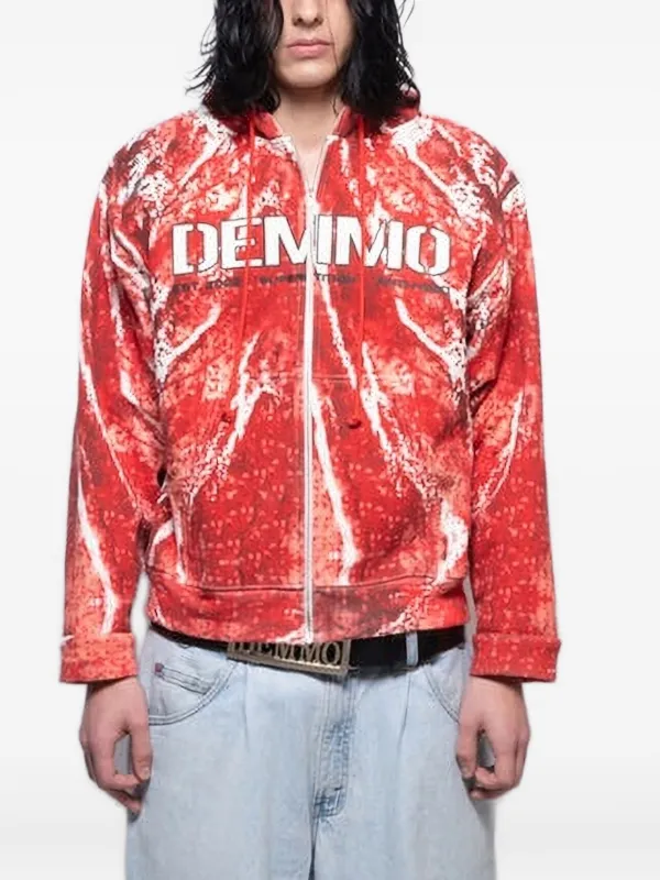 DEMON Return To Flesh ジップパーカー | レッド | FARFETCH JP