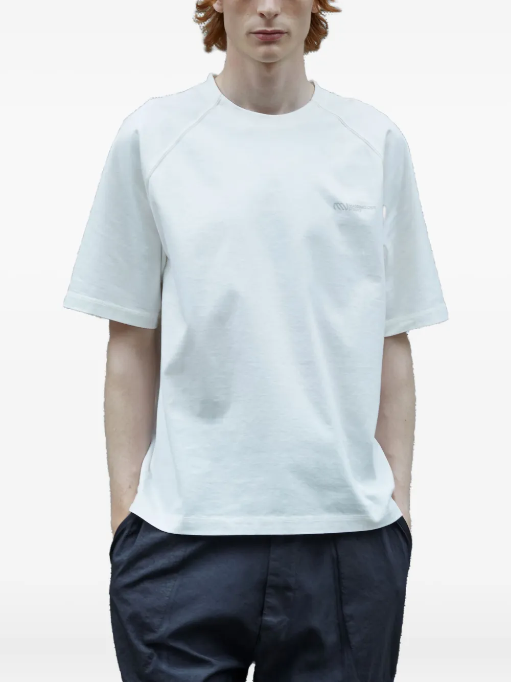 MOOS STUDIO raglan-sleeve crew-neck T-shirt | Image 1